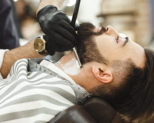 Beard Trim with Razor